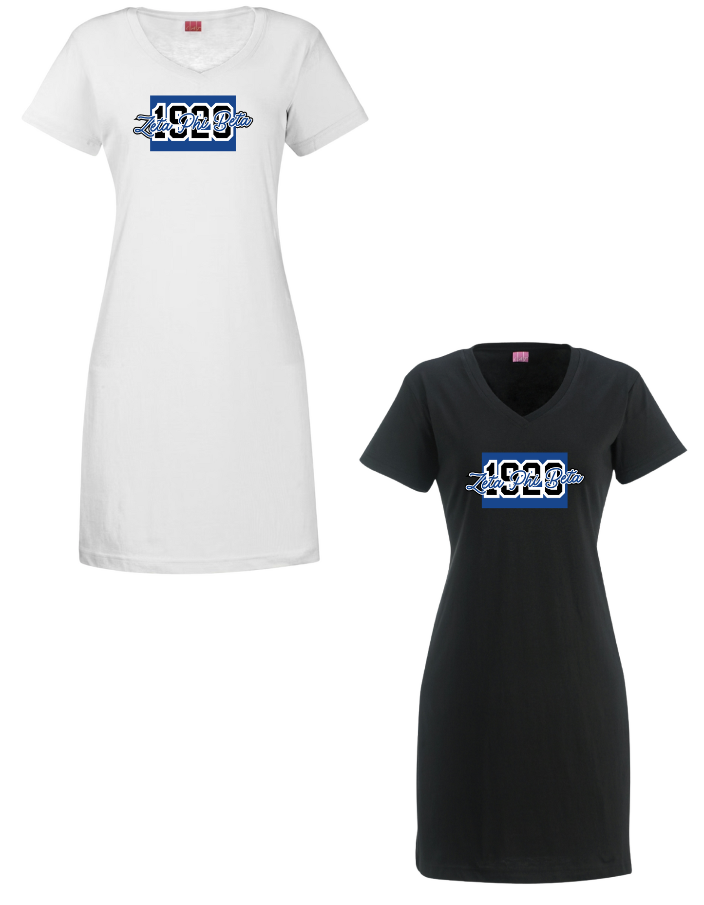 Zeta Phi Beta Varsity 1920 T-Shirt, Sweatshirt, Cropped Sweatshirt, T-Shirt Dress