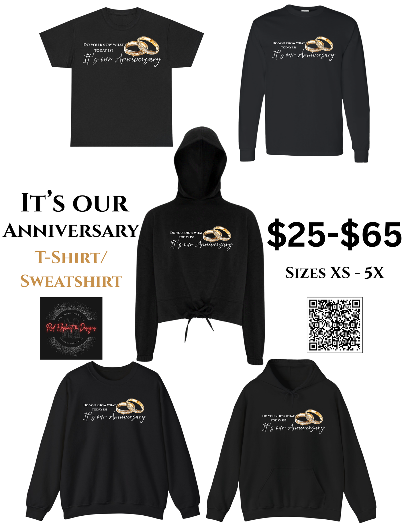 It's Our Anniversary T-Shirt/Sweatshirt