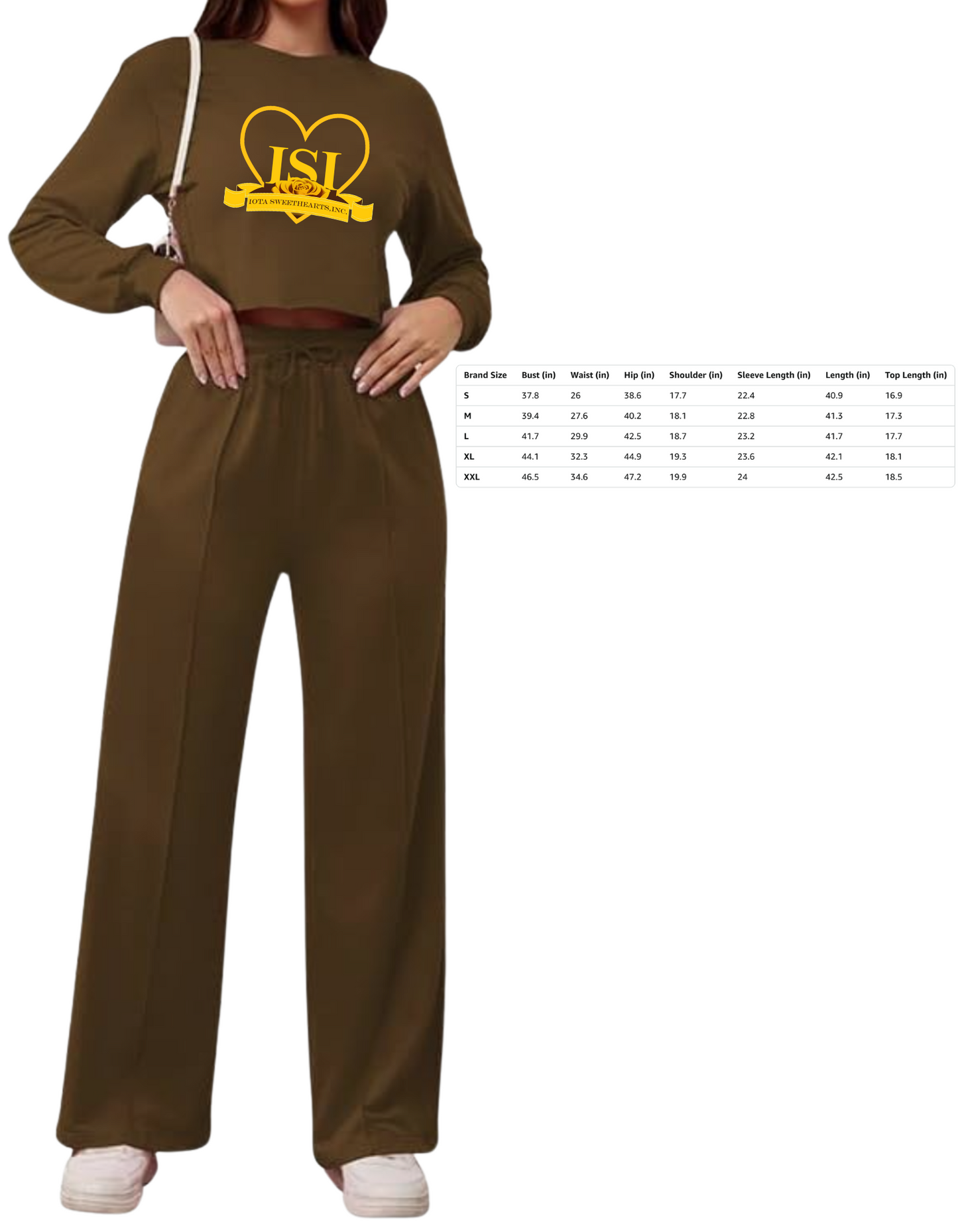 ISI Signature Cropped Hoodie Sweatsuit
