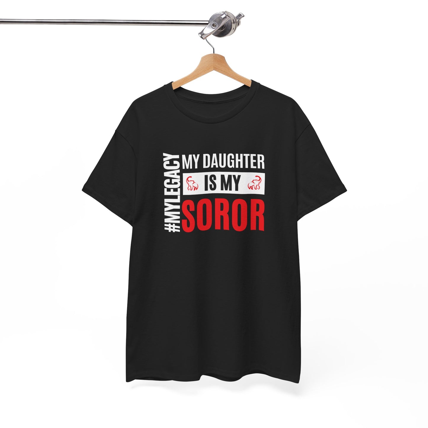 My Daughter is My Soror Legacy Heavy Cotton T-shirt