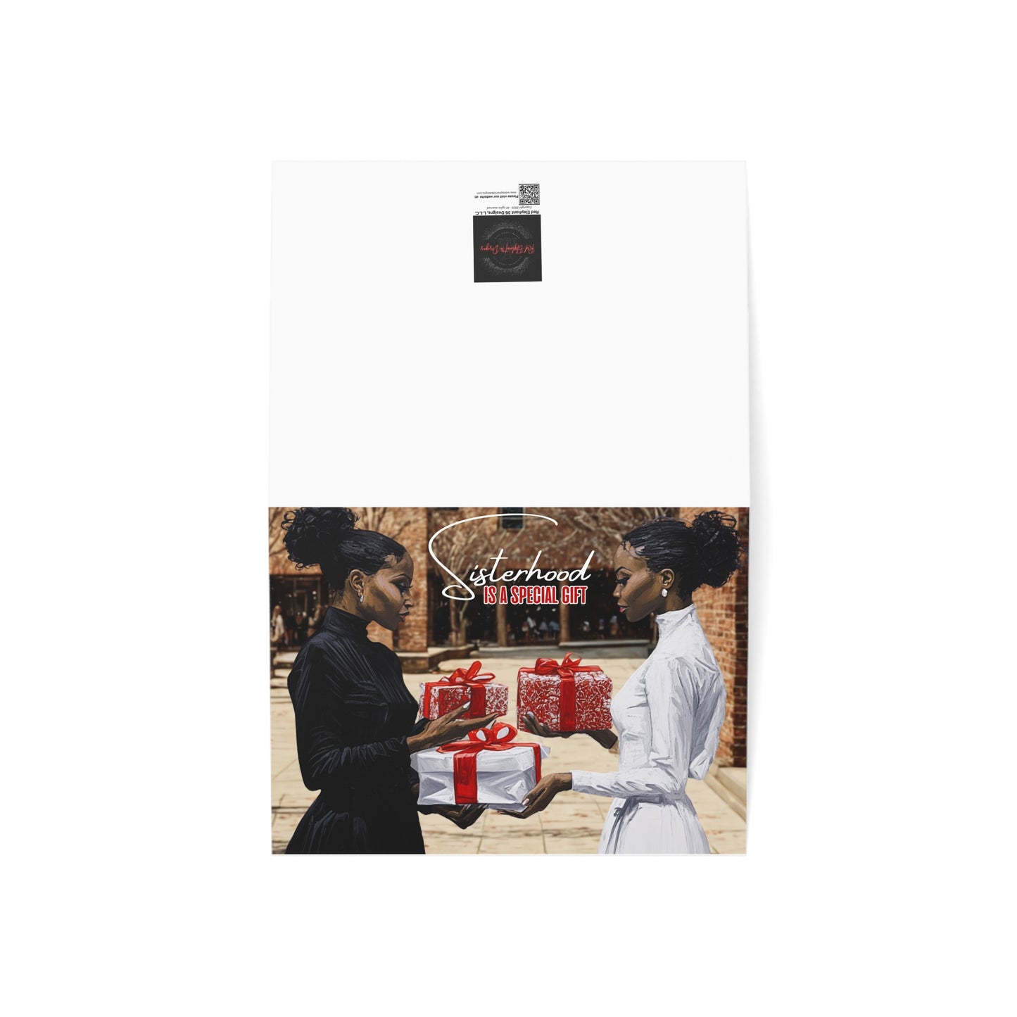 Sisterhood is a Special Gift Greeting Cards, Perfect for Crossings Celebrations, Friendship, Special Occasions, Artful Designs, Meaningful Gifts