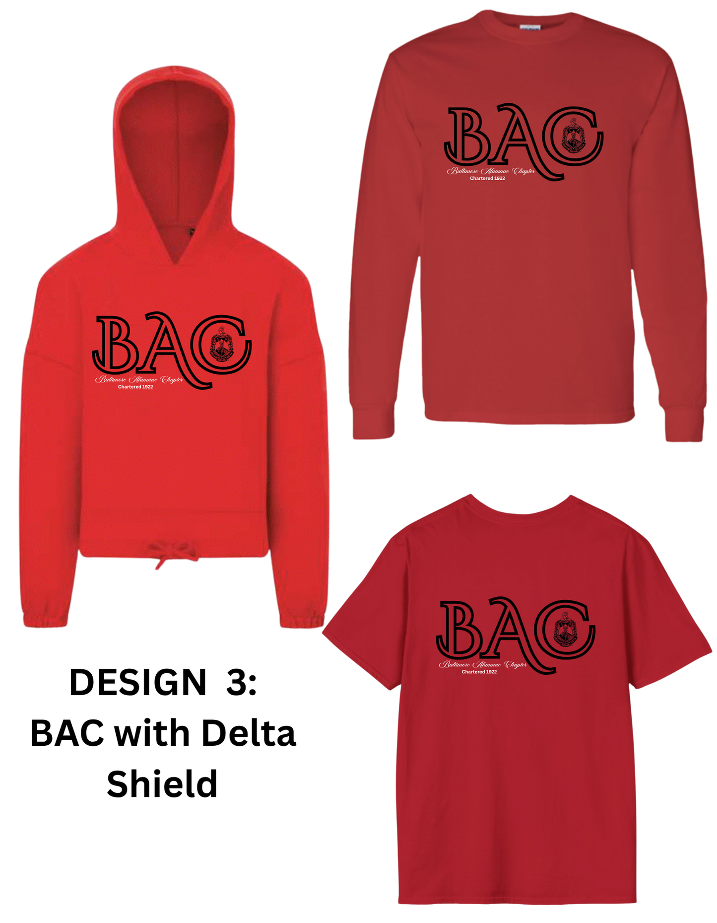 Baltimore Alumnae Chapter T-Shirts and Sweatshirts