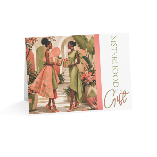 AKA Sisterhood is a Gift Greeting Cards - Alternate Design