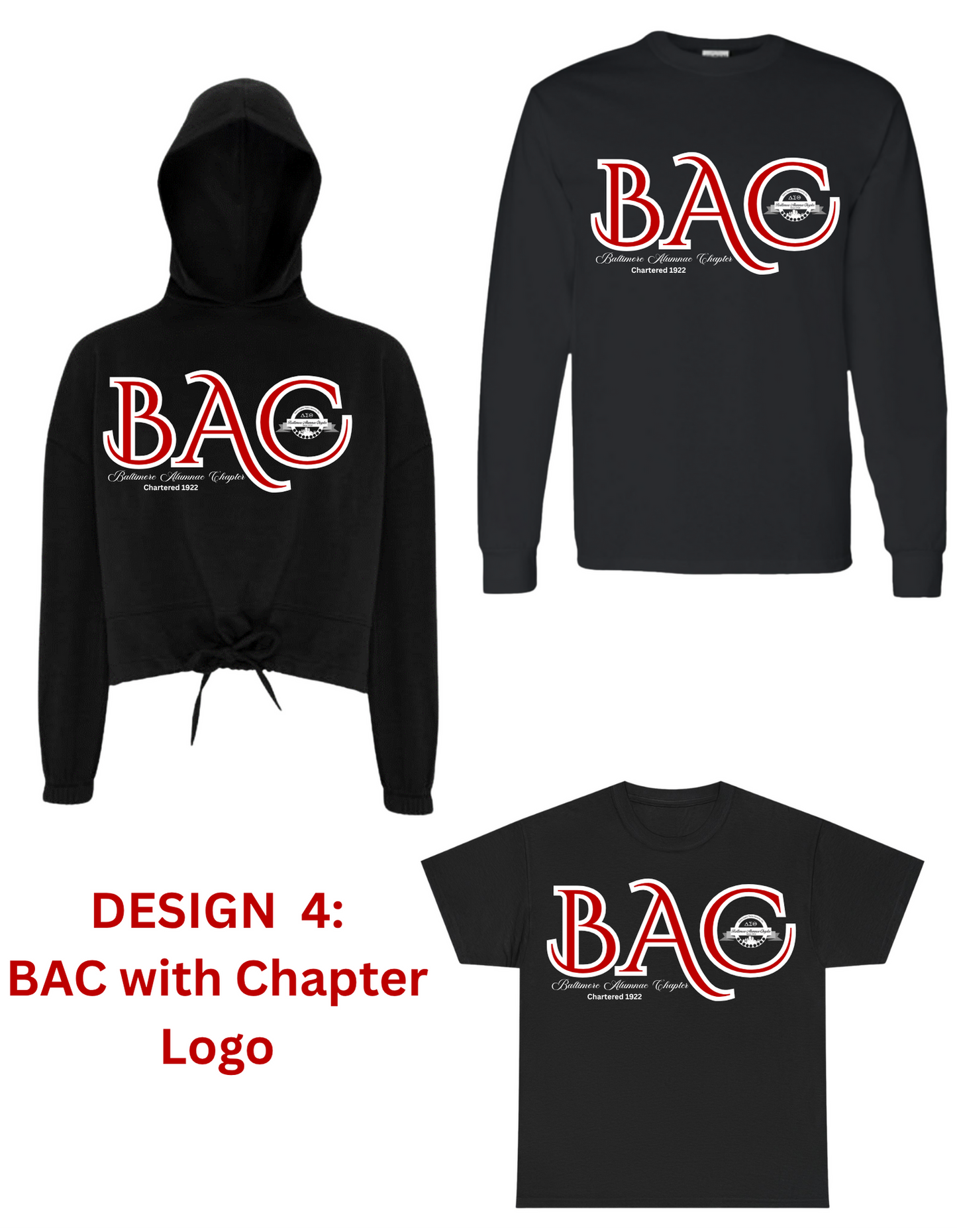 Baltimore Alumnae Chapter T-Shirts and Sweatshirts