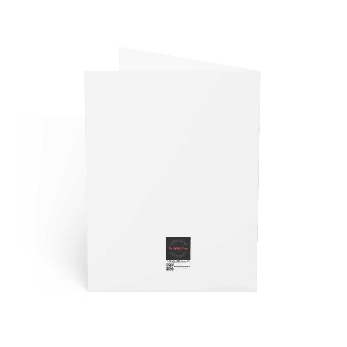 Happy Birthday Soror - Red and White - Greeting Cards (1, 10, 30, and 50pcs)