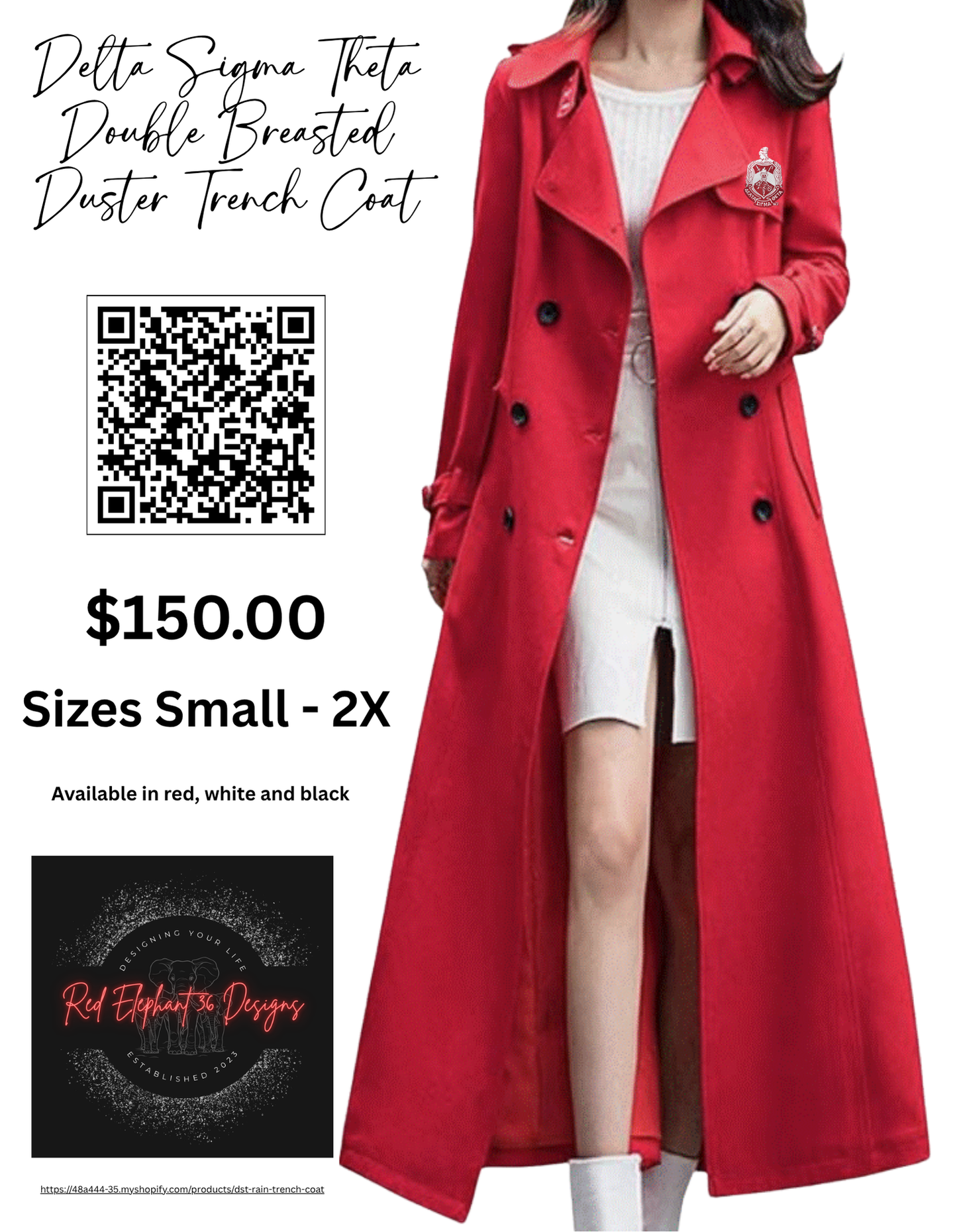 DST Rain Trench Coat