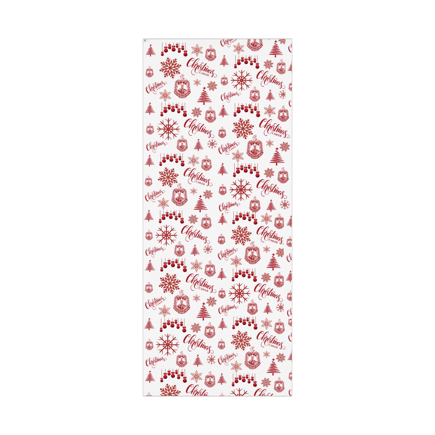 Delta Sigma Theta Christmas Wrapping Paper Roll