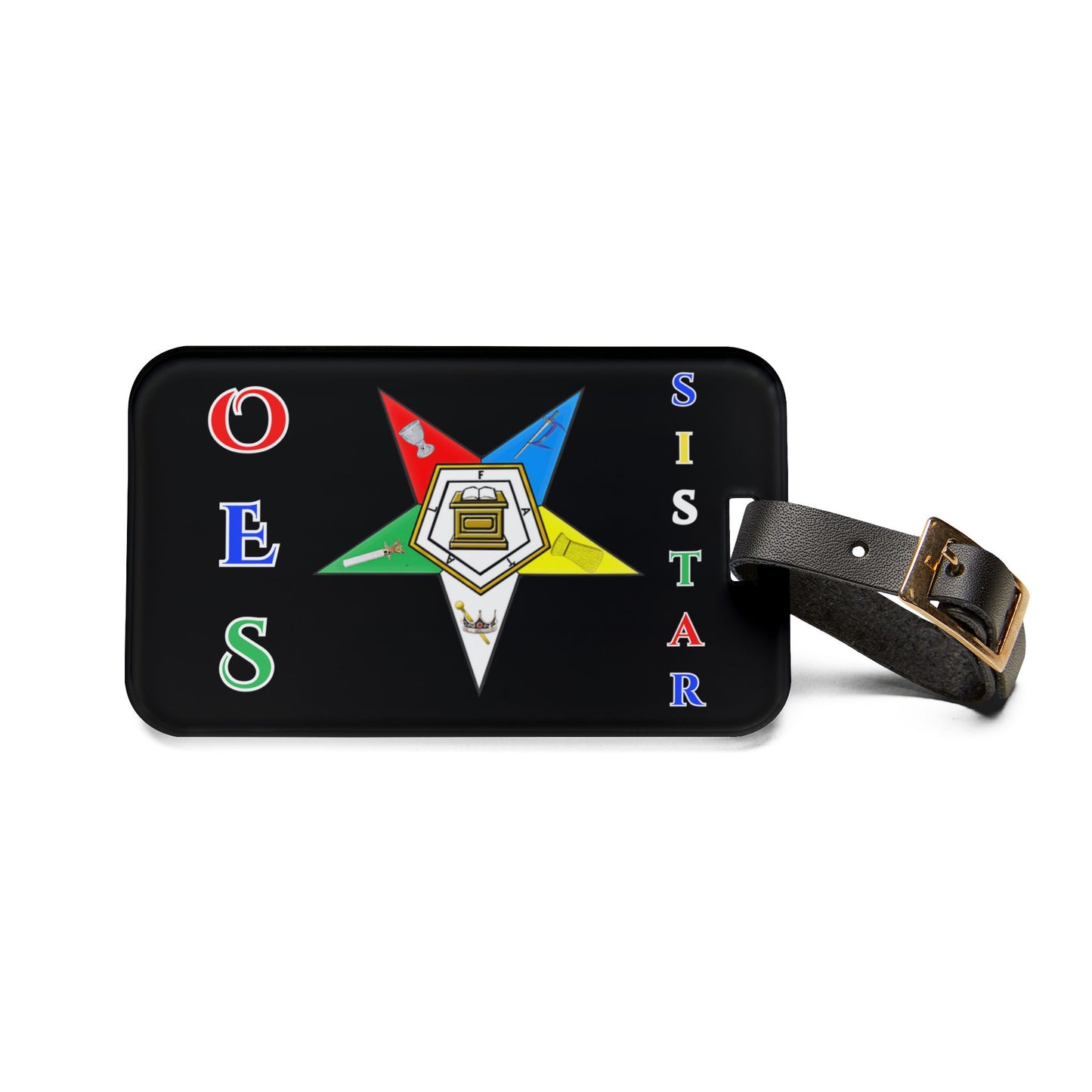 Eastern Star Luggage Tag — Order of the Eastern Star 1850 Travel ID