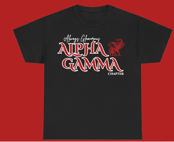 Alpha Gamma Chapter Shirt - Two (2) designs now available!!!!