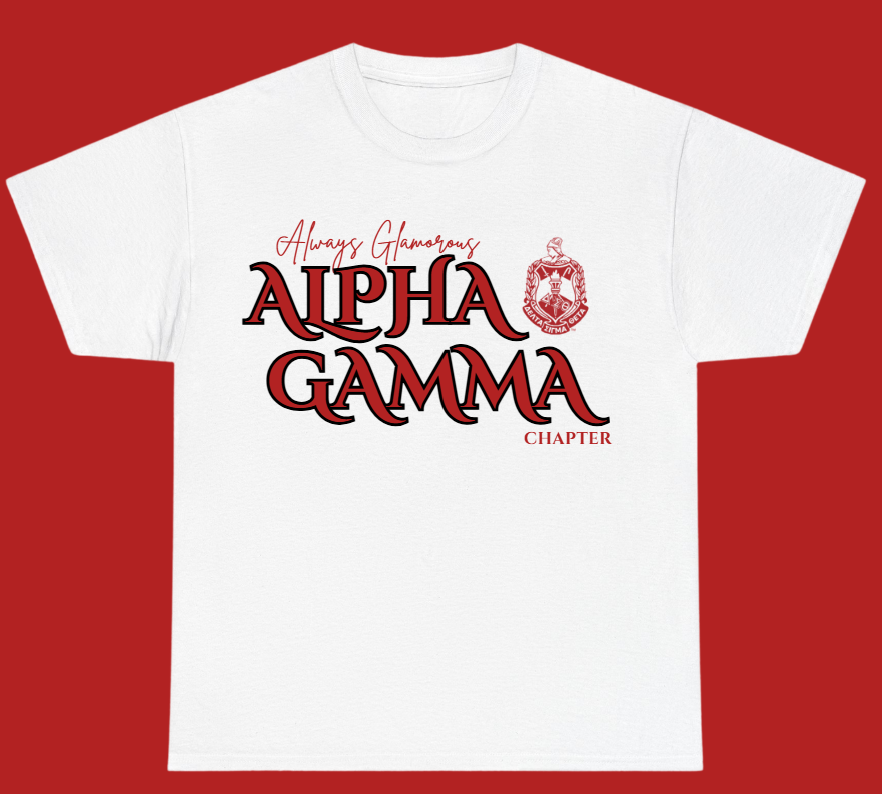 Alpha Gamma Chapter Shirt - Two (2) designs now available!!!!