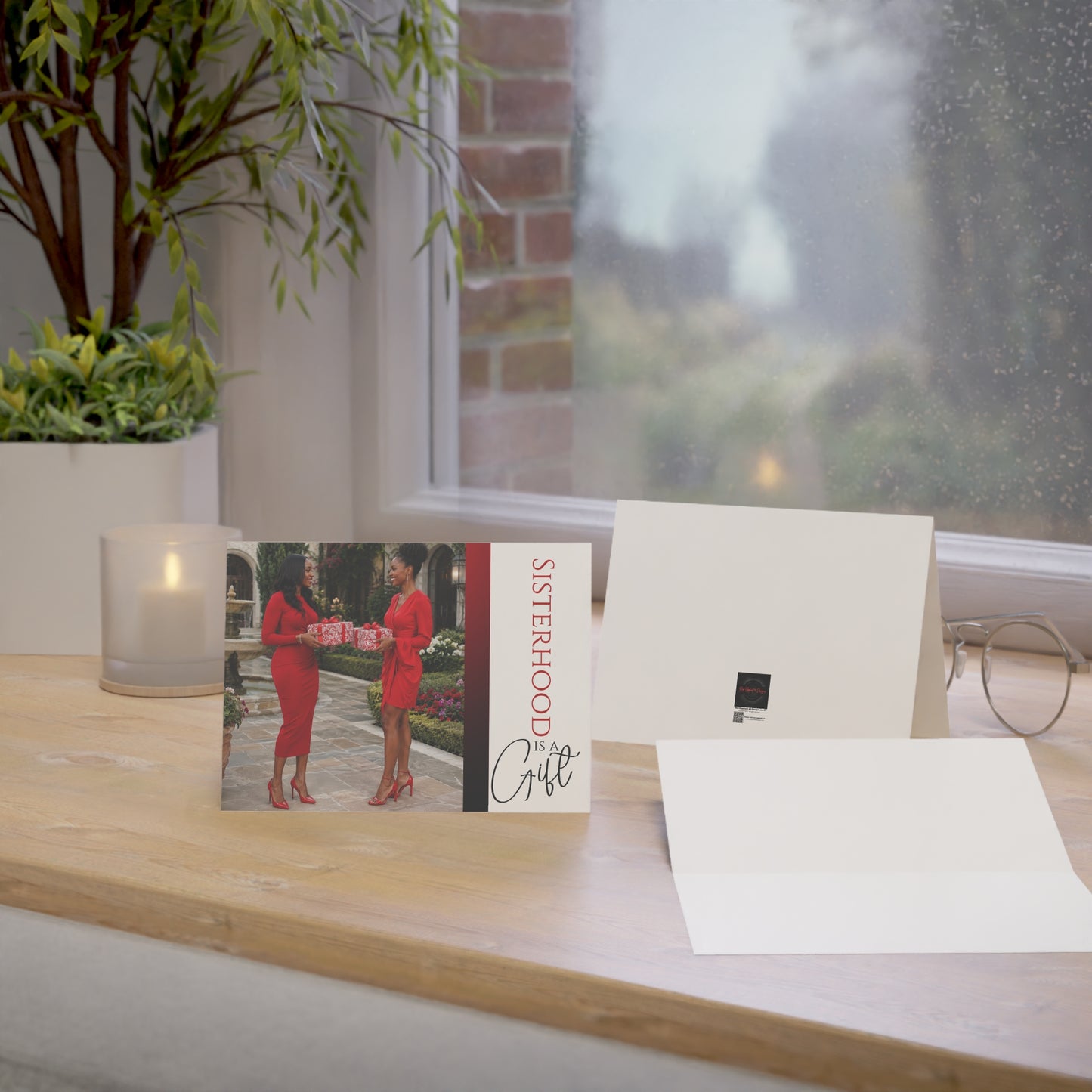 DST Sisterhood is a Special Gift Greeting Cards, Perfect for Crossings Celebrations, Friendship, Special Occasions, Artful Designs, Meaningful Gifts