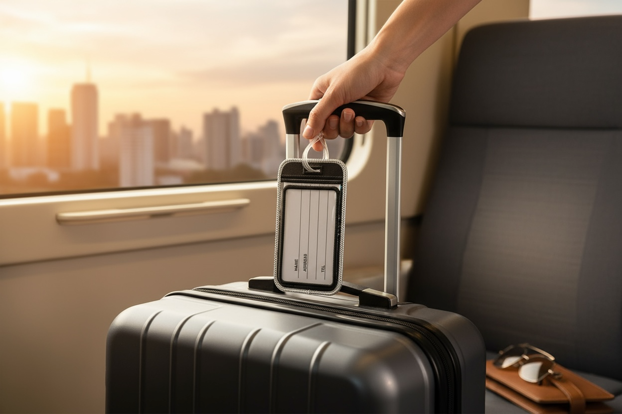 Phi Beta Sigma Luggage Tag