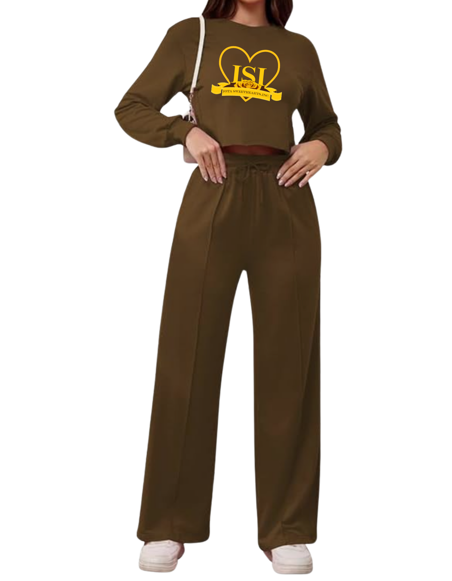 ISI Signature Cropped Hoodie Sweatsuit