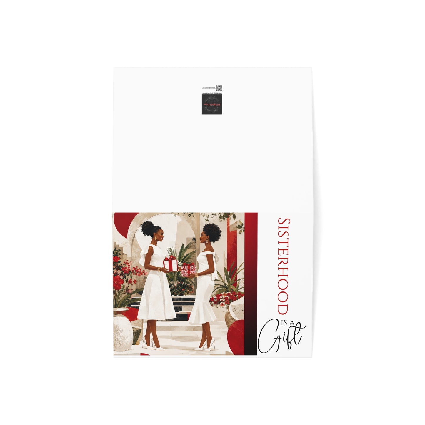 DST Sisterhood is a Special Gift Greeting Cards, Perfect for Crossings Celebrations, Friendship, Special Occasions, Artful Designs, Meaningful Gifts