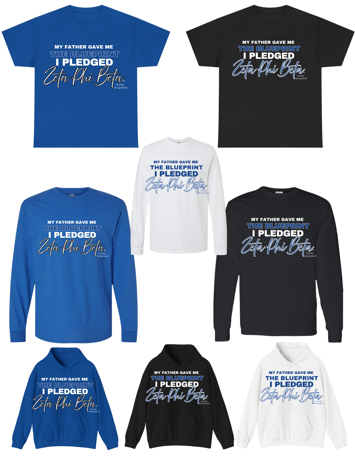 Zeta Phi Beta Legacy Collection - My Father gave me the BluPrint