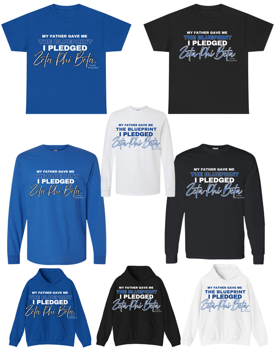 Zeta Phi Beta Legacy Collection - My Father gave me the BluPrint
