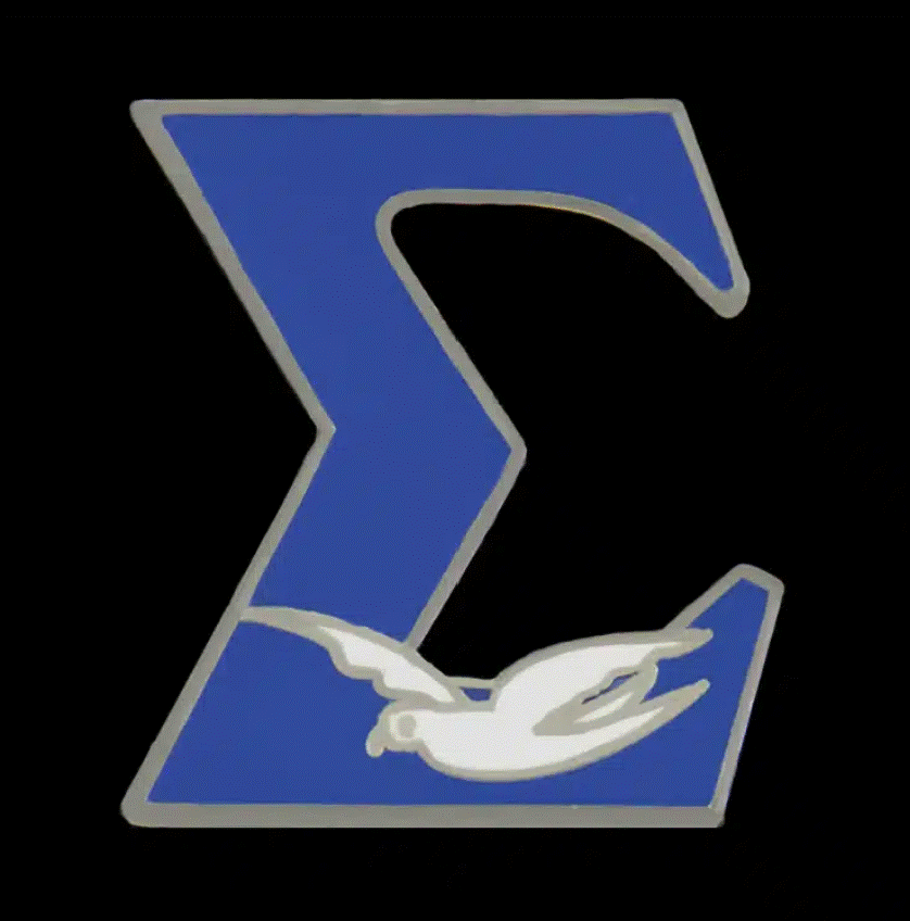 PBS Sigma with Dove Lapel Pin