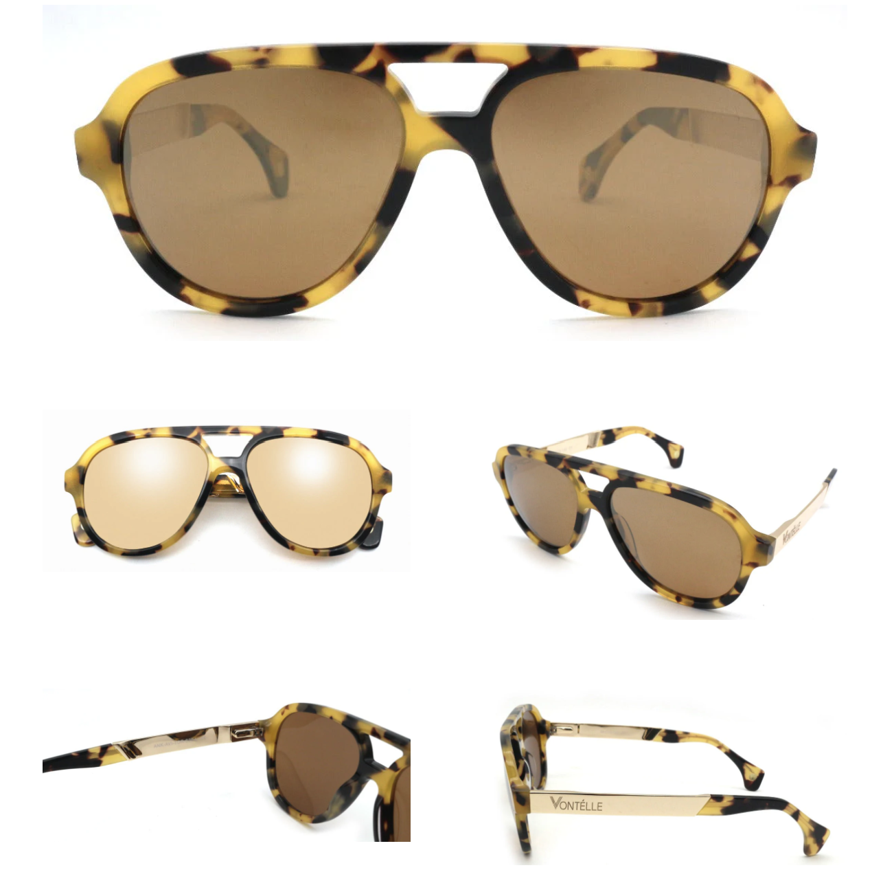 Acacia Aviator Eyeglasses by Vontelle